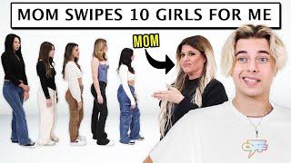 MOM SWIPES 10 GIRLS FOR HER SON HE FELL IN LOVE ️