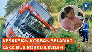 Kesaksian Korban Kecelakaan Bus Rosalia Indah di Tol Batang yang Tewaskan 7 Orang