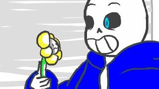 Sans vs Flowey - Undertale fanimation by Camila