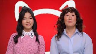 Sandra Oh and Rosalie Chiang as Ming Lee and Mei Lee in the new Disney Pixar movie ‘Turning Red’