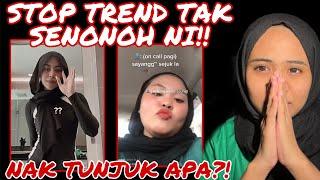 STOP TREND TAK SENON0H VIRAL TIKTOK ‼️ RAMAI PEREMPUAN PULAK TU