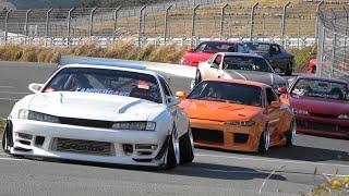 SR ALL STAR MEETING 2020 パレードラン搬入 SILVIA S13 S14 S15 180SX 240SX