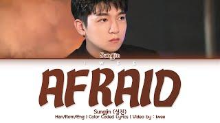 DAY6 Sungjin 데이식스 성진 - AFRAID DemoGuide HanRomEng Color Coded Lyrics한국어 가사