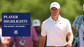 Rory McIlroy Finishes With 4-Under 67  Round 4 Highlights  2024 PGA Championship