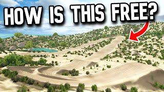 THIS IS THE BEST FREE SAND TRACK IN MX BIKES