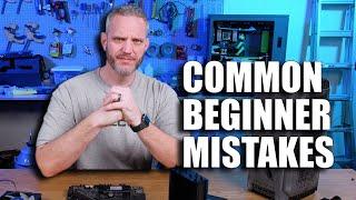 Common PC Building Mistakes that Beginners Make