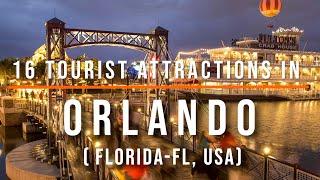 Top 16 Tourist Attractions in Orlando FL Florida USA  Travel Video  Travel Guide  SKY Travel