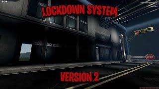 Security Lockdown System Showcase V2  Town  Roblox