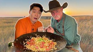 Uncle Roger Comes to the Wagon to Teach Me Egg Fried Rice ft. @mrnigelng