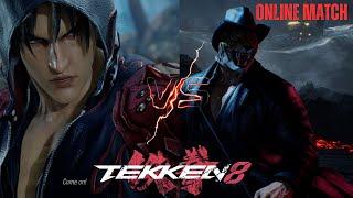 TEKKEN 8 ONLINE MATCH - JIN VS KING  SHERRYJ