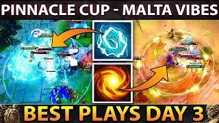 Dota 2 Best Plays of Pinnacle Cup Malta Vibes #2 - Day 3