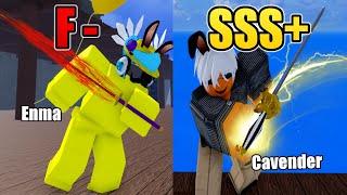  Ranking All Sword in Blox Fruits S+ tier