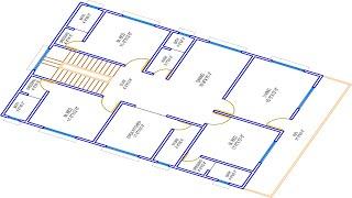 HOUSE PLAN DESIGN  EP 255  1600 SQUARE FT 3BHK HOUSE PLAN  LAYOUT PLAN