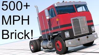 The Fastest Cabover Truck In BeamNG