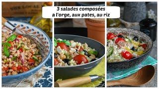 idées daccompagnement de poulet roti et grillades 3 recettes salades composées faciles et rapides