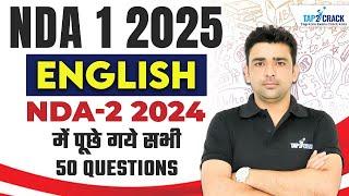 NDA 1 2025 Preparation  NDA 1 2025 English Class  NDA English PYQ Questions  Rishabh Sir English