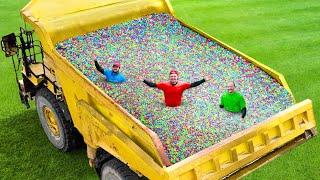 I Filled My Dump Truck With Orbeez