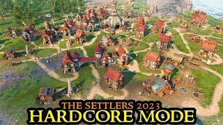 The Settlers HARDCORE Mode  The PERFECT Start  City Builder Skirmish RTS