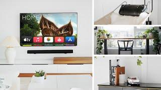 Modern Cozy Apartment Tour & Budget Smart Home Tech Setup 2022