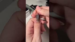 15 min BLACK DIY nails