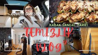 KEYIFLI BIR TEMIZLIK GÜNÜ  PRATIK  KABAK SANDAL  #vlog #sohbet #kanada