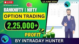 Live Intraday Trade  Bank nifty Option Trading by Intraday Hunter