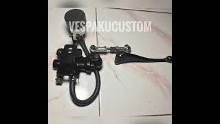 master rem cakram vespa tanpa merusak stang