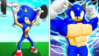 ME VUELVO EL MÁS FUERTE SONIC Roblox