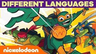 Rise of the TMNT Theme Song in DIFFERENT LANGUAGES Ft. Italian Russian & More  Nick