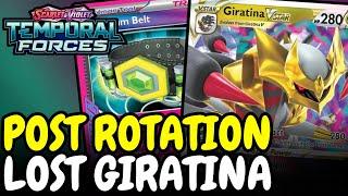 The Best Post Rotation Lost Zone Giratina VSTAR  Temporal Forces Pokemon TCG