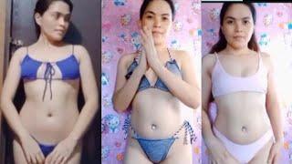 TRY ON HAULZAFUL AND BRANDLESS BIKINI.