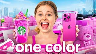 Buying EVERYTHING In ONE COLOR For My Daughter