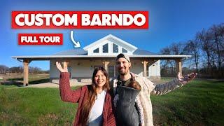 Custom Tennessee Barndo on 5 Acres Full Tour