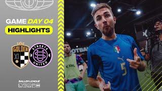 Torhüter wird zum Torjäger  Golden XI vs. Streets United  Highlights Baller League  Gameday 4