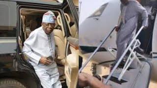 BREAKING APC NATIONAL LEADER BOLA AHMED TINUBU RETURNS TO NIGERIA AFTER MEDICAL VACATION IN THE UK