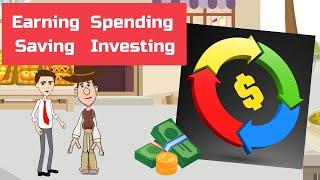 Earning Spending Saving and Investing A Simple Explanation for Beginners