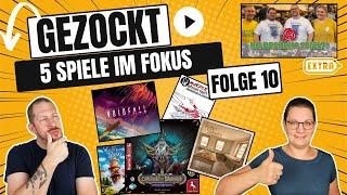 5 Brettspiele im Fokus mit 2 Extras  #Hildesheimspielt