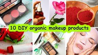 10 organic make products making at home  homemade makeup  diy makeup  skin care  Sajal Malik