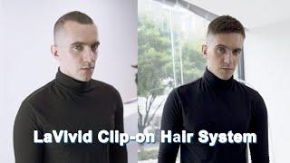 NEW Arrival  Without Glue or Tape   Clip-In Human Hair System  LaVivid Hair System