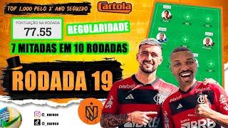 TOP5 DA LIGA DOS YOUTUBERS 2023 - MÉDIA +80pts POR RODADA EM 2 ANOS  TOP1.000 NACIONAL PELO 2º ANO