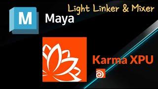 Maya 아티스트를 위한 Solaris 룩뎁 기초 I Part 11   Light Linker & Mixer 