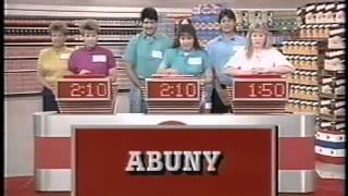 Supermarket Sweep 1990  Barbarana & Barbara Jean vs James & Karin vs Neil & Kathy