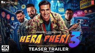 HERA PHERI 3 - Trailer  Akshay Kumar Sunil Shetty Paresh Rawal Sanjay Dutt  Releasing 2024