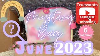 IPSY June 2023 Mystery Bag Good Vibes Only 6 Full Size Products Paid $30 Value $125.00 Bag is Bonus