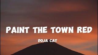 Doja Cat- Paint the Town Red Lyrics