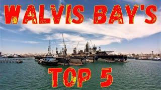 Top 5 attractions in Walvis Bay Namibia southern Africa