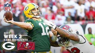 Green Bay Packers vs. Tampa Bay Buccaneers  2022 Week 3 Highlights