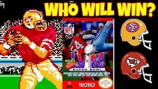 Tecmo Super Bowl LVIII 49ers vs. Chiefs  Who Will Win?
