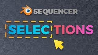Fast and Precise Selections Blender VSE tutorial