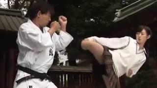 High Kick Girl. Rina Takeda & Tatsuya Naka Action Techniques.